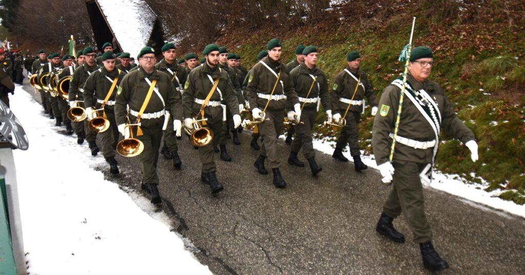 Feierliche Angelobung der Bundesheer Grundwehrdiener in St. Urban